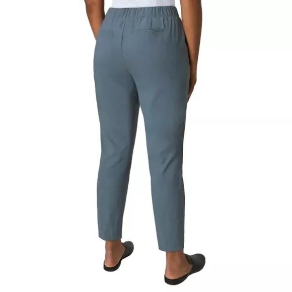 Modern Ambition Women’s High Rise Travel Pants Blue, Size XL (New) - Picture 3 of 15